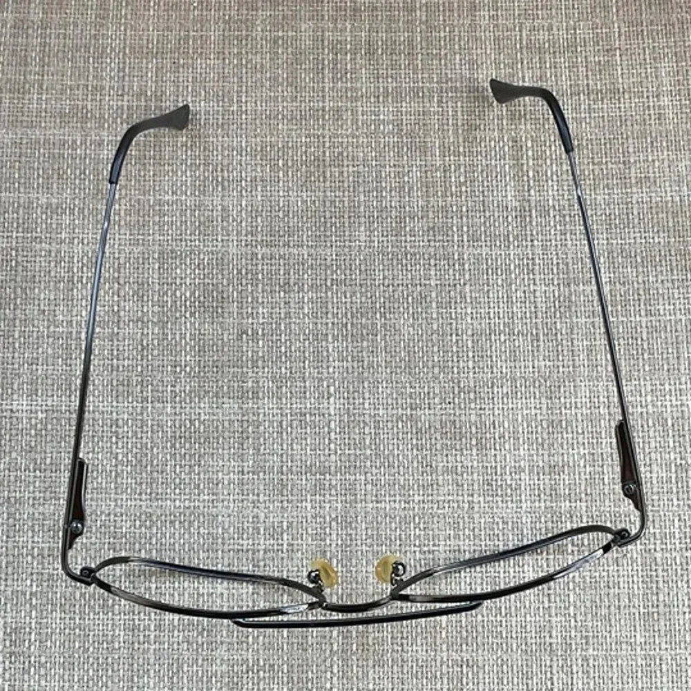 Timberland Men Eyeglasses Frame Gunmetal Tone Metal Glasses 145 P506 - Picture 11 of 12